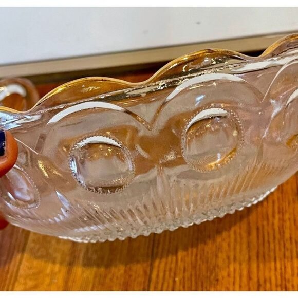 Vintage Bartlett & Collins Manhattan Bowl and cream and sugar set - Picture 5 of 15